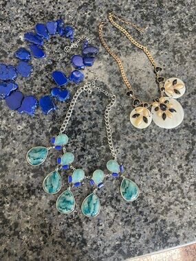 3 necklaces